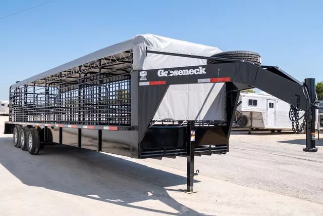 new Stock / Stock Combo Trailers Gooseneck  for sale, in Seguin, TX Thumbnail 5