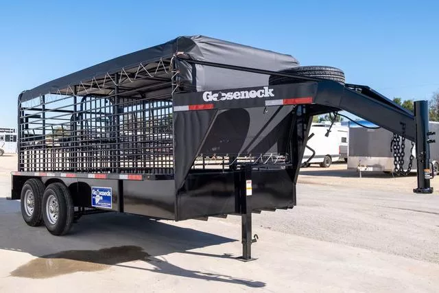 new Stock / Stock Combo Trailers Gooseneck  for sale, in Seguin, TX Thumbnail 5