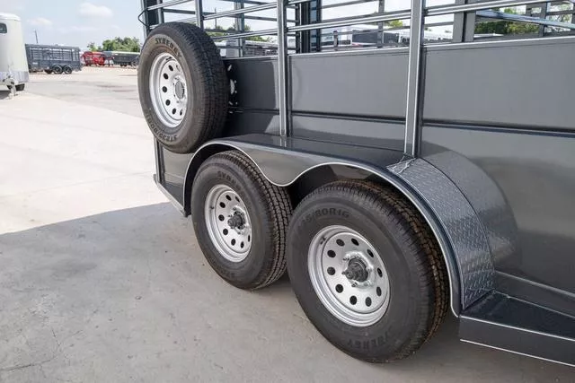new Stock / Stock Combo Trailers Calico Trailers  for sale, in Seguin, TX Thumbnail 9