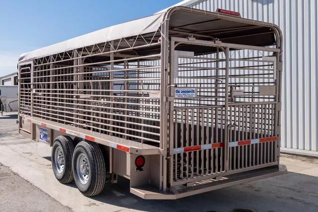 new Stock / Stock Combo Trailers Gooseneck  for sale, in Seguin, TX Thumbnail 3