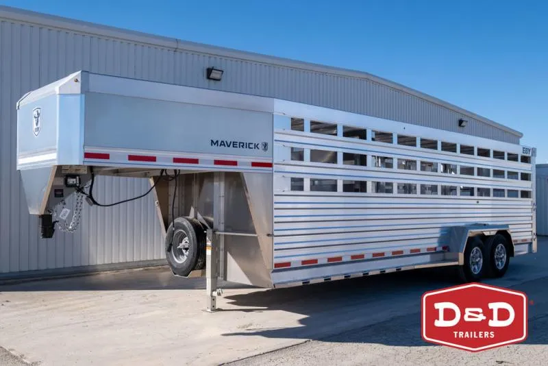 2026 Eby 24 Ft Maverick Stock Trailer