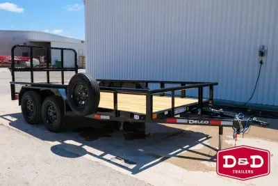 2026 Delco Trailers 14Ft Utility Trailer