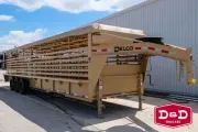 used Stock / Stock Combo Trailers Delco Trailers  for sale, in Seguin, TX Thumbnail 1