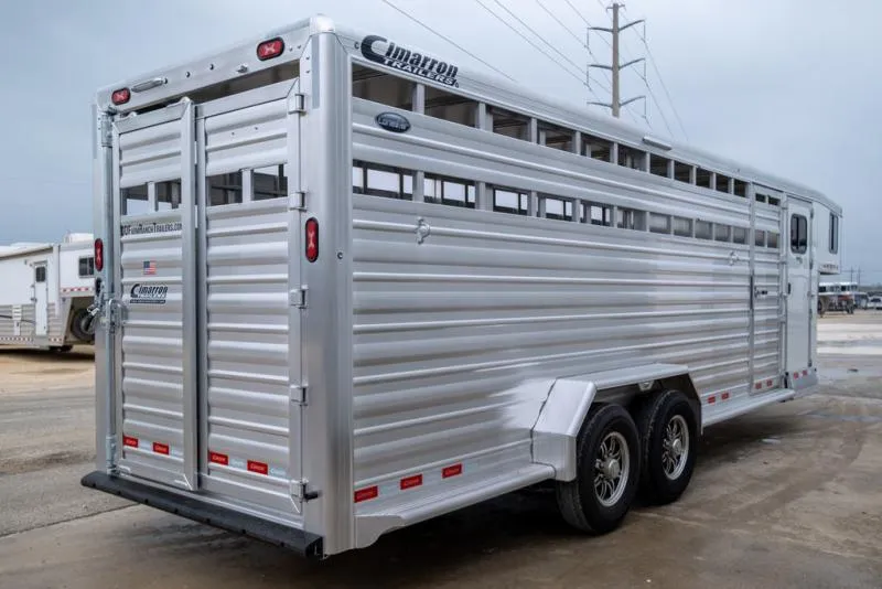 new Stock / Stock Combo Trailers Cimarron Trailers  for sale, in Seguin, TX Thumbnail 4