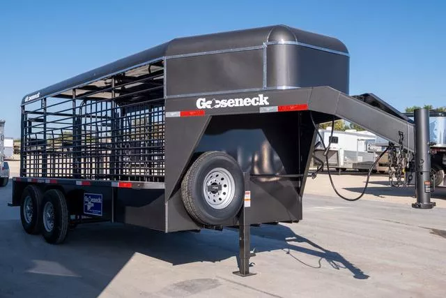new Stock / Stock Combo Trailers Gooseneck  for sale, in Seguin, TX Thumbnail 5