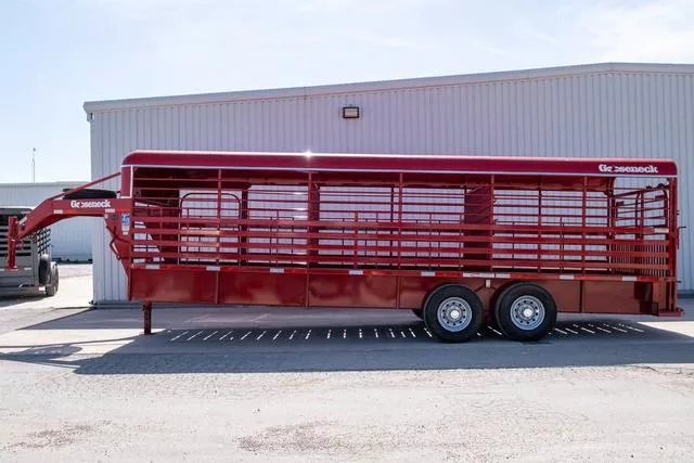 new Stock / Stock Combo Trailers Gooseneck  for sale, in Seguin, TX Thumbnail 2