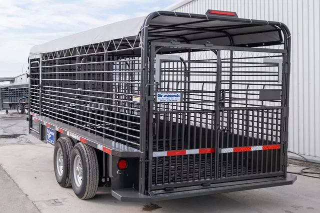new Stock / Stock Combo Trailers Gooseneck  for sale, in Seguin, TX Thumbnail 3