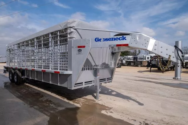 new Stock / Stock Combo Trailers Gooseneck  for sale, in Seguin, TX Thumbnail 5