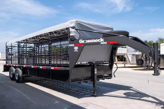 new Stock / Stock Combo Trailers Gooseneck  for sale, in Seguin, TX Thumbnail 5
