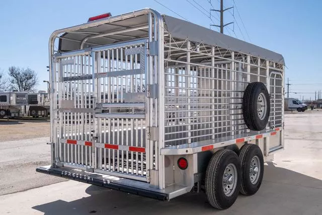 new Stock / Stock Combo Trailers Gooseneck  for sale, in Seguin, TX Thumbnail 4