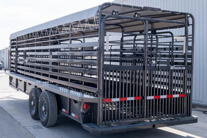 new Stock / Stock Combo Trailers Delco Trailers  for sale, in Seguin, TX Thumbnail 3