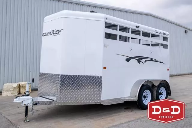2026 Trails West? 2 Horse Adventure II Trailer 