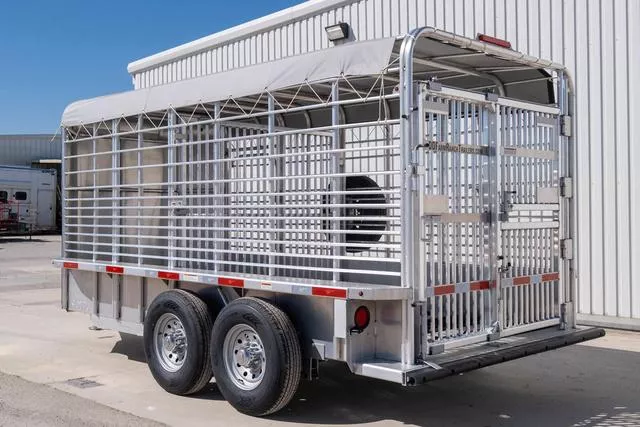 new Stock / Stock Combo Trailers Gooseneck  for sale, in Seguin, TX Thumbnail 3