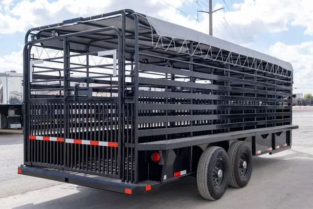 new Stock / Stock Combo Trailers Delco Trailers  for sale, in Seguin, TX Thumbnail 9