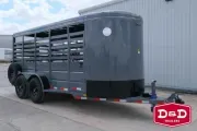 new Stock / Stock Combo Trailers Delco Trailers  for sale, in Seguin, TX Thumbnail 1