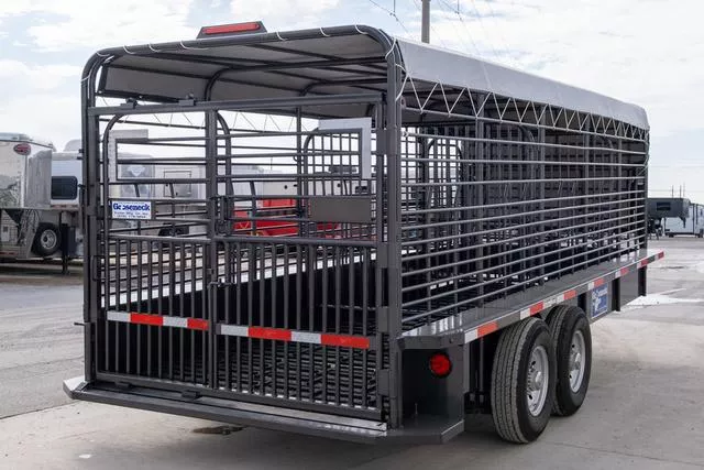 new Stock / Stock Combo Trailers Gooseneck  for sale, in Seguin, TX Thumbnail 4