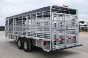 new Stock / Stock Combo Trailers Gooseneck  for sale, in Seguin, TX Thumbnail 4