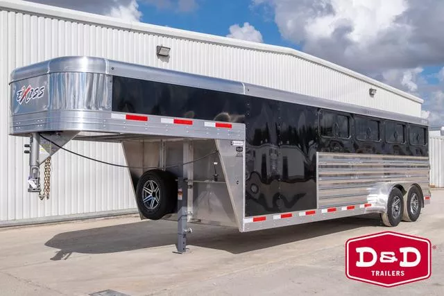 2026 Exiss 8 Pen Exhibitor Low Pro Trailer 