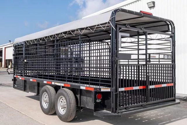 new Stock / Stock Combo Trailers Gooseneck  for sale, in Seguin, TX Thumbnail 3