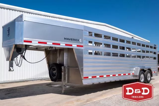 2026 Eby 24 Ft Maverick Stock Trailer 