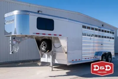 2026 Cimarron Trailers 20 Ft Lonestar Stock Combo Trailer 