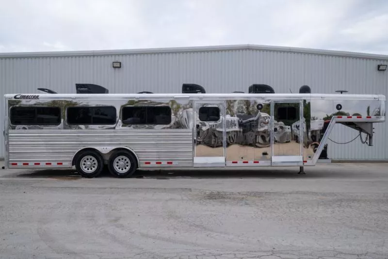 used Horse Trailers Cimarron Trailers  for sale, in Seguin, TX Thumbnail 2