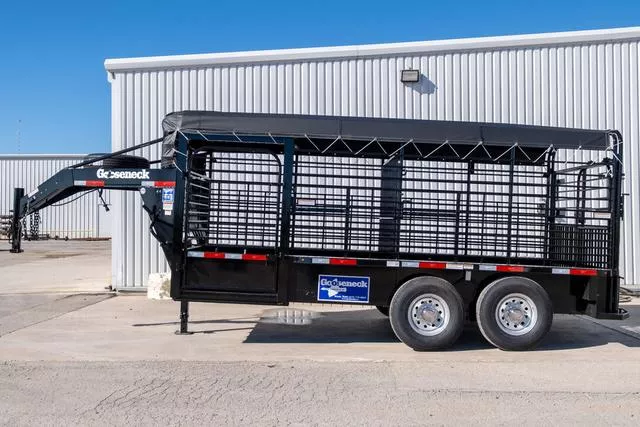new Stock / Stock Combo Trailers Gooseneck  for sale, in Seguin, TX Thumbnail 2