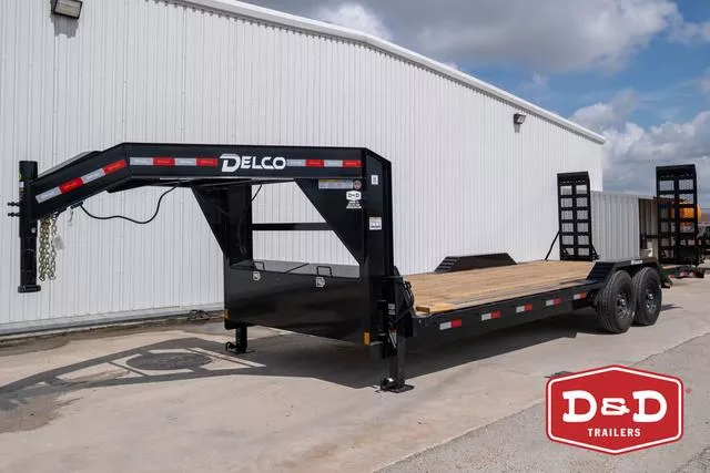 2025 Delco Trailers 24 Ft Equipment Trailer