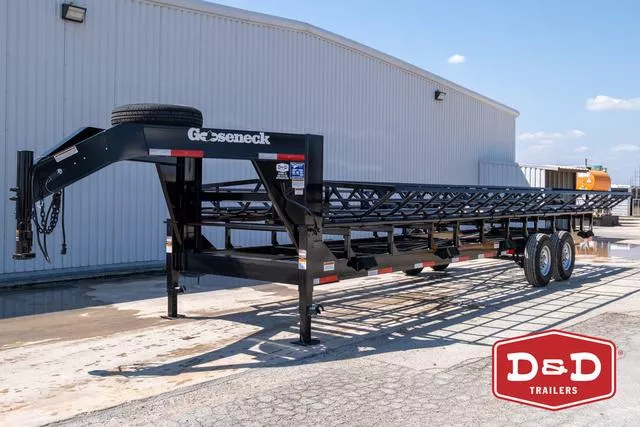 2025 Gooseneck Steel 10 Bale Haymaster Trailer 
