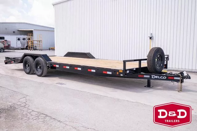 2025 Delco Trailers 24 Ft Equipment Trailer