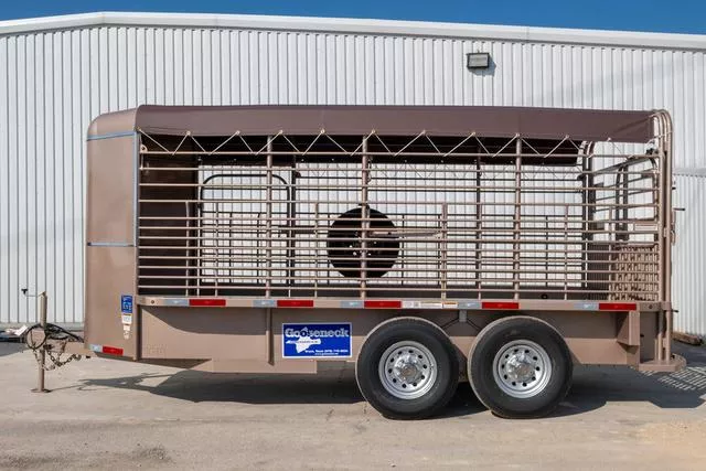 new Stock / Stock Combo Trailers Gooseneck  for sale, in Seguin, TX Thumbnail 2