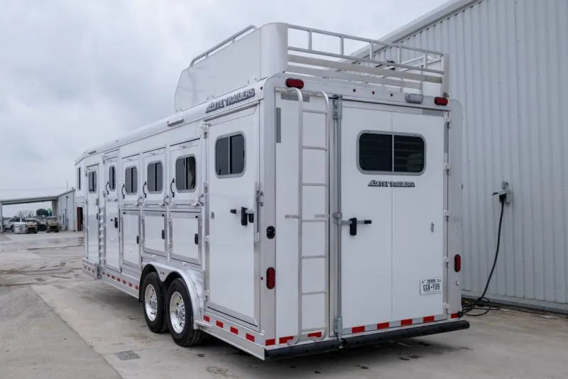 used Horse Trailers Elite Trailers  for sale, in Seguin, TX Thumbnail 3