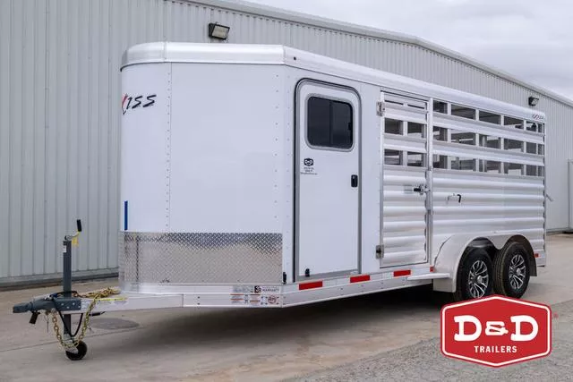 2025 Exiss 16 Ft Express Stock Trailer 