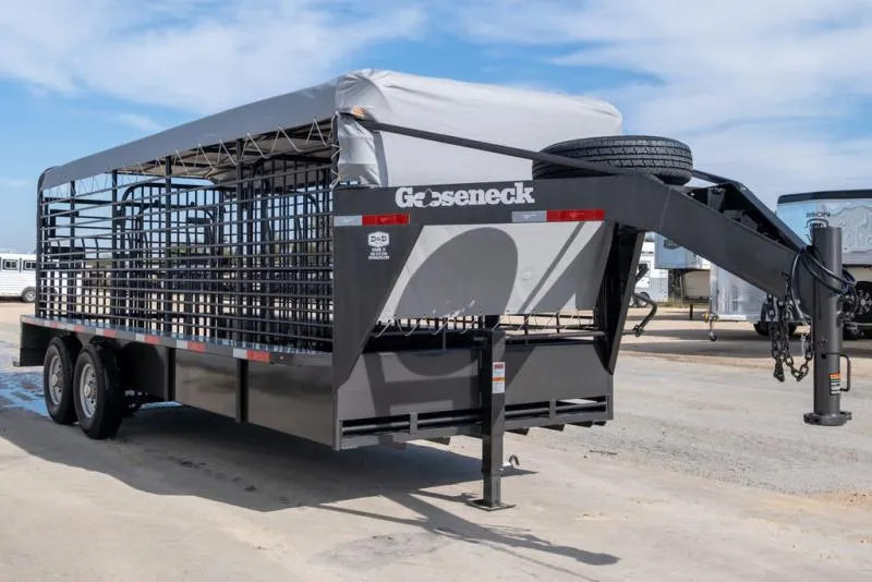 new Stock / Stock Combo Trailers Gooseneck  for sale, in Seguin, TX Thumbnail 5