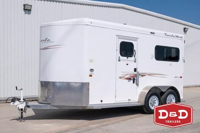 2024 Trails West? 2 Horse Royale Plus Straight Load Trailer 