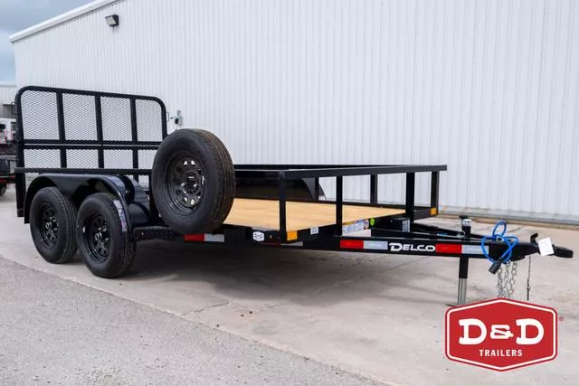 2025 Delco Trailers 12 Ft Utility Trailer 