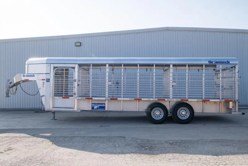 new Stock / Stock Combo Trailers Gooseneck  for sale, in Seguin, TX Thumbnail 2
