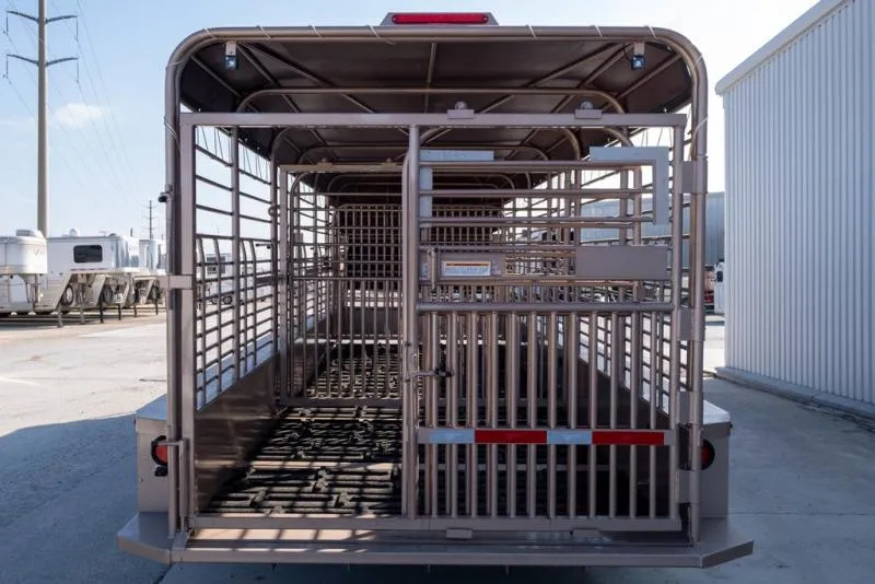 new Stock / Stock Combo Trailers Gooseneck  for sale, in Seguin, TX Thumbnail 11