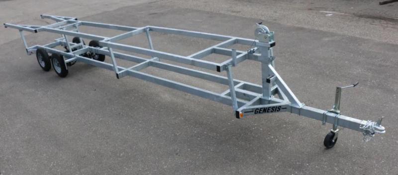 2021 Genesis 18' Pontoon Crank-Up Trailer 2021 Genesis 18' Pontoon Crank-Up Trailer