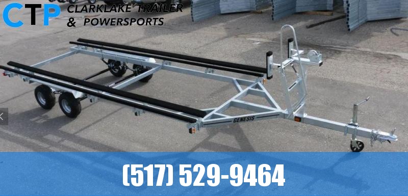 2021 Genesis 18' Pontoon Bunk Trailer 2021 Genesis 18' Pontoon Bunk Trailer
