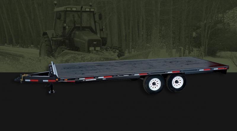 2022 Rainbow Trailers 83x24 TA Deckover Flatbed Trailer 2022 Rainbow Trailers 83x24 TA Deckover Flatbed Trailer