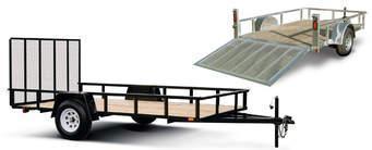 20223Quality Steel and Aluminum 62x10 SA Simp Alum Utility Trailer 20223Quality Steel and Aluminum 62x10 SA Simp Alum Utility Trailer