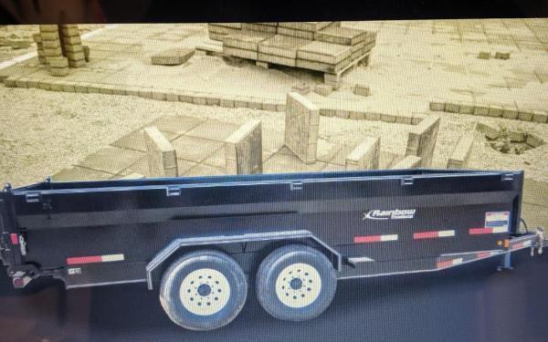 2022 Rainbow Trailers 14' Dump 2022 Rainbow Trailers 14' Dump