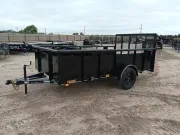 2027 Kearney Trailers Mfg. 6.5'x12' Solid Side Utility