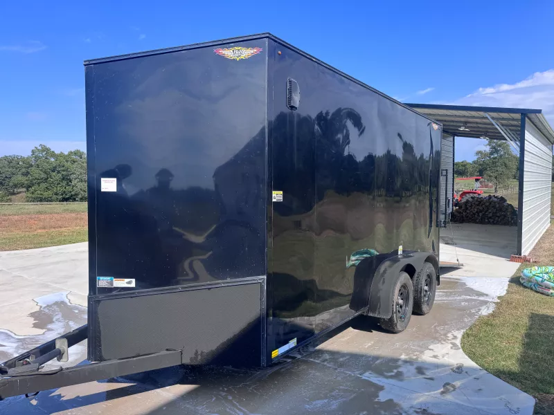 7x14 H&H enclosed trailer
