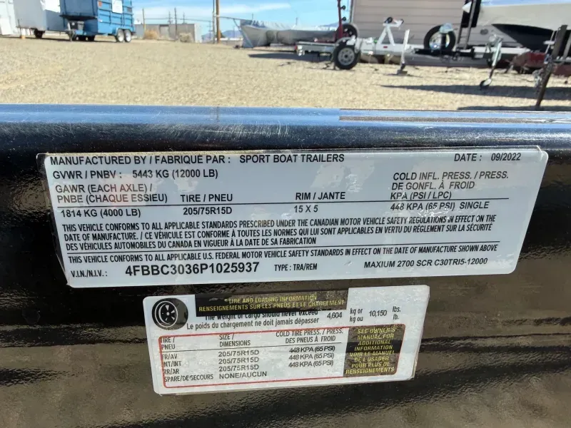 used Watercraft Trailers Other  for sale, in Crystal Bay, NV Thumbnail 3