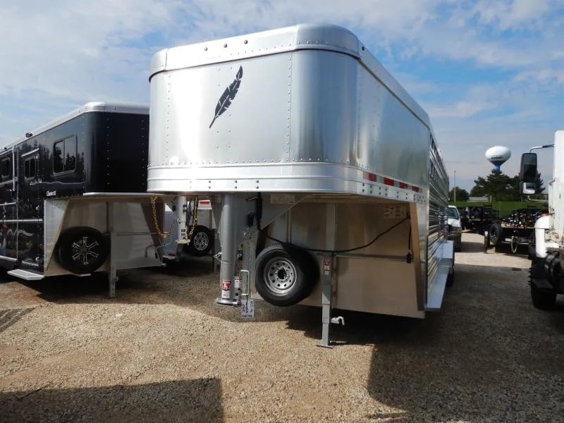 new Stock / Stock Combo Trailers Featherlite  for sale, in Mchenry, IL Thumbnail 2