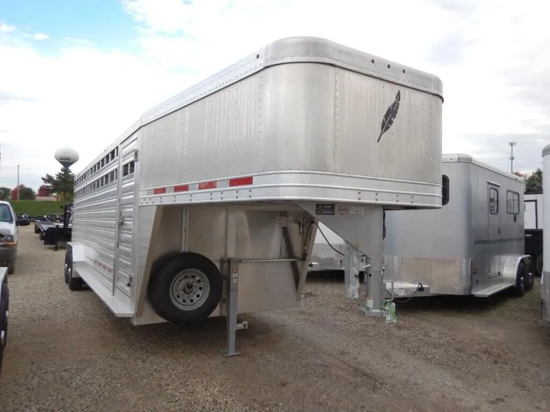 new Stock / Stock Combo Trailers Featherlite  for sale, in Mchenry, IL Thumbnail 5