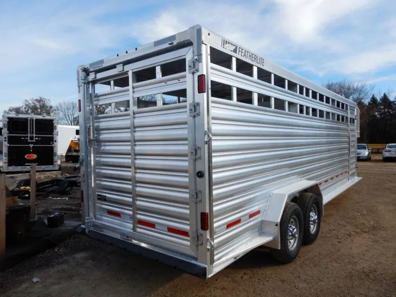 new Stock / Stock Combo Trailers Featherlite  for sale, in Mchenry, IL Thumbnail 11