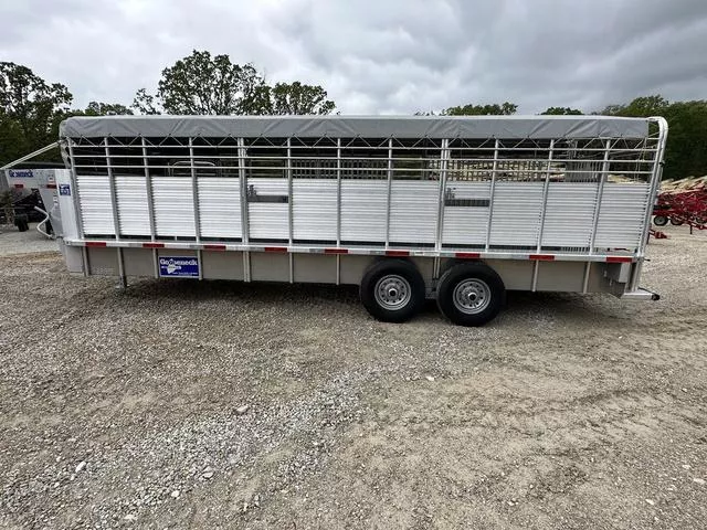 new Stock / Stock Combo Trailers Gooseneck  for sale, in Saint James, MO Thumbnail 6